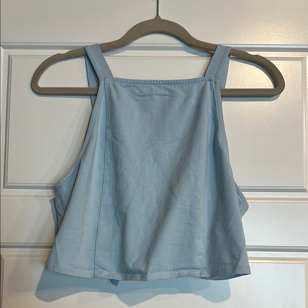 🦋 Urban Outfitters Blue Crop Tank Top